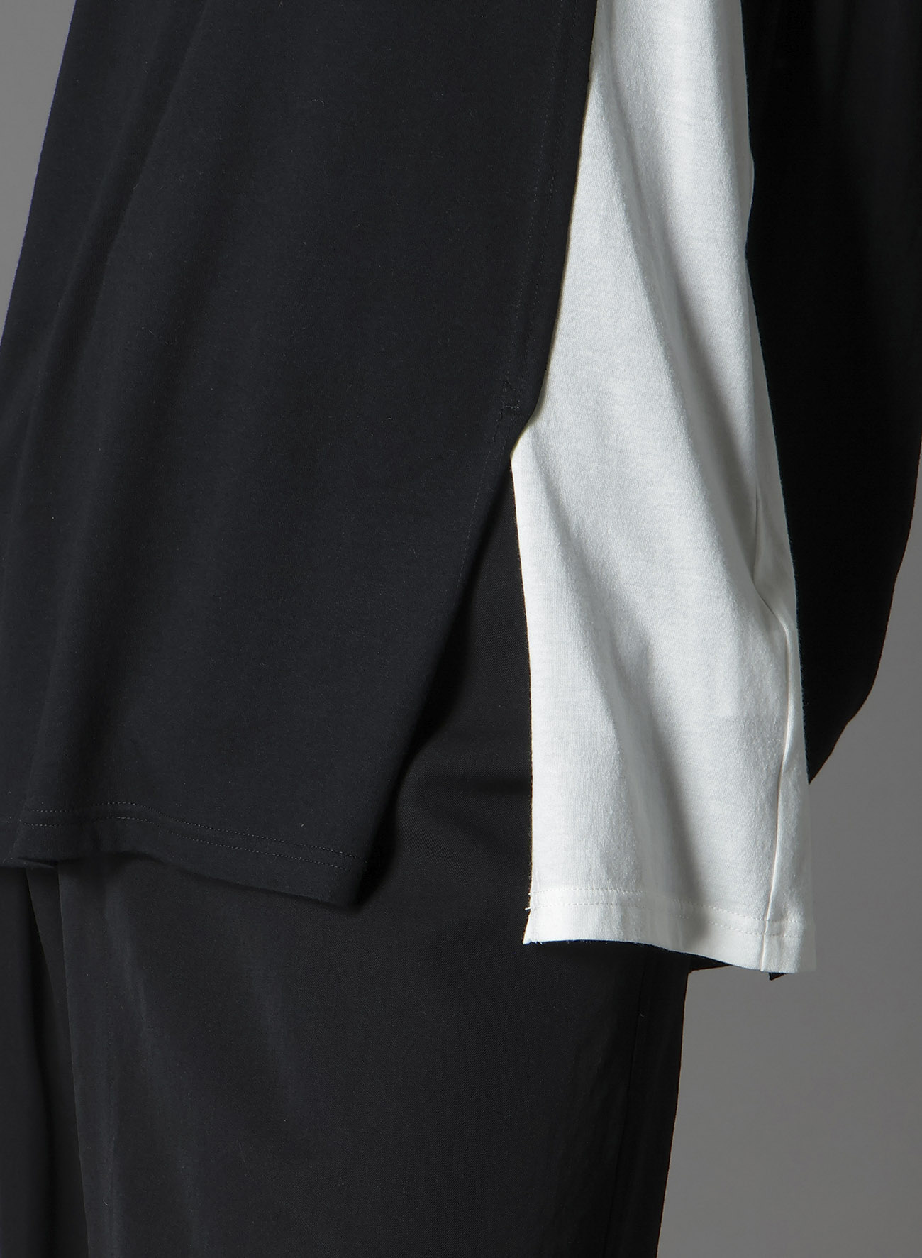 C/MO JERSEY COMBINATION  MIX BLOCK LONG SLEEVED T-SHIRT