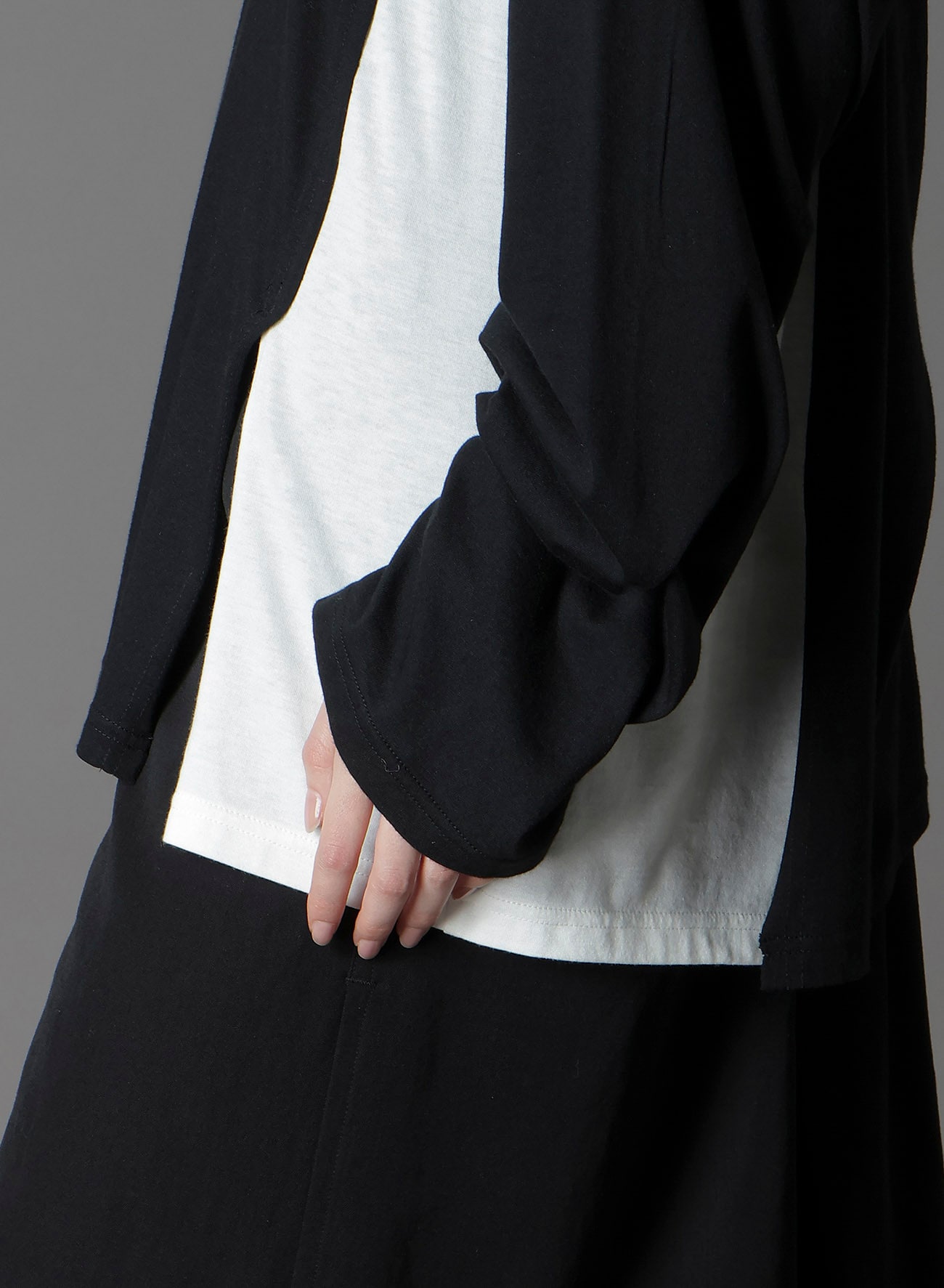 C/MO JERSEY COMBINATION  MIX BLOCK LONG SLEEVED T-SHIRT