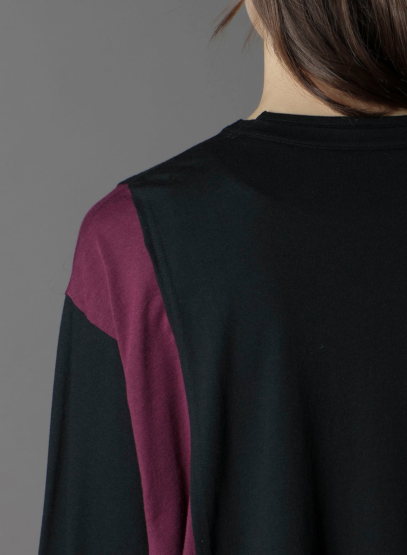 C/MO JERSEY COMBINATION  MIX BLOCK LONG SLEEVED T-SHIRT