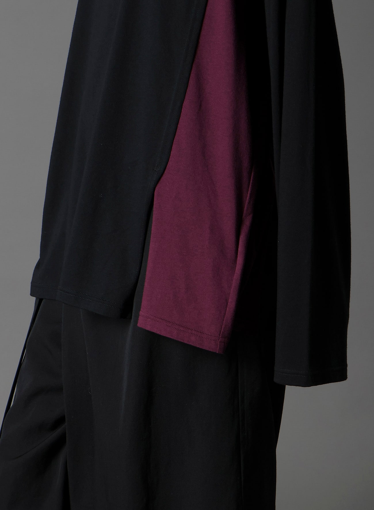 C/MO JERSEY COMBINATION  MIX BLOCK LONG SLEEVED T-SHIRT