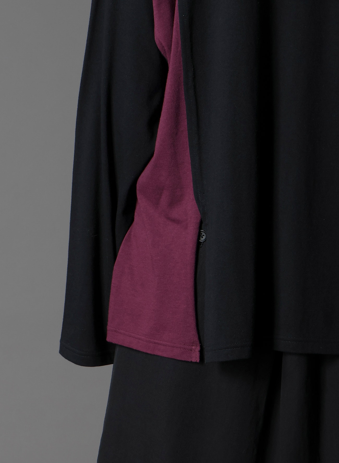 C/MO JERSEY COMBINATION  MIX BLOCK LONG SLEEVED T-SHIRT