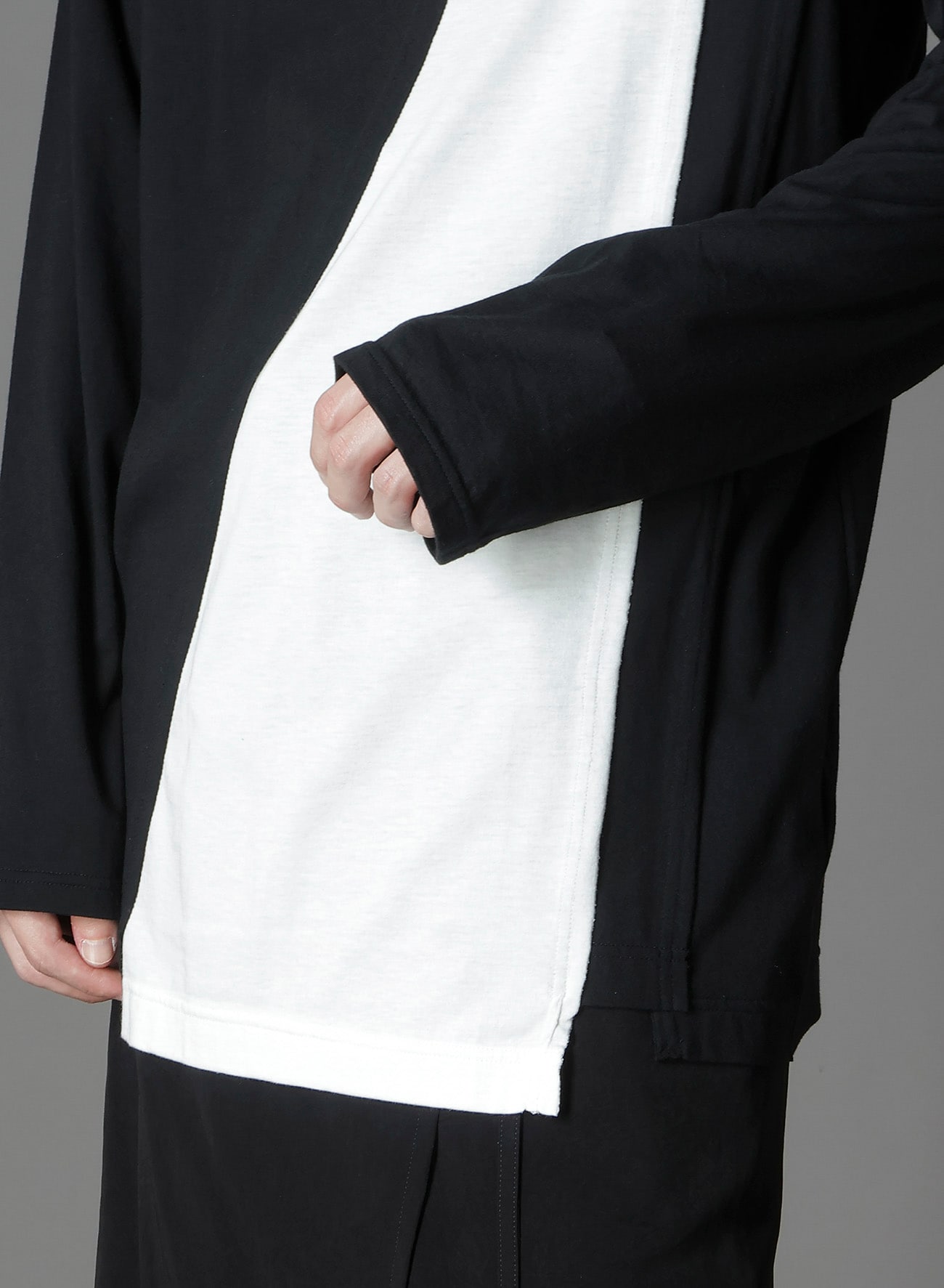 C/MO JERSEY COMBINATION  TSUJIKIRI LONG SLEEVED T-SHIRT