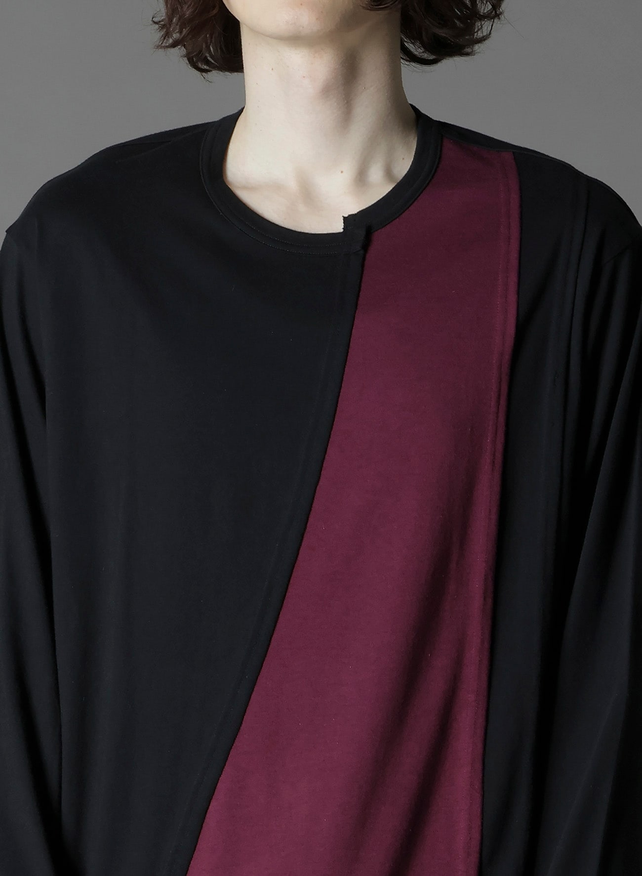 C/MO JERSEY COMBINATION  TSUJIKIRI LONG SLEEVED T-SHIRT