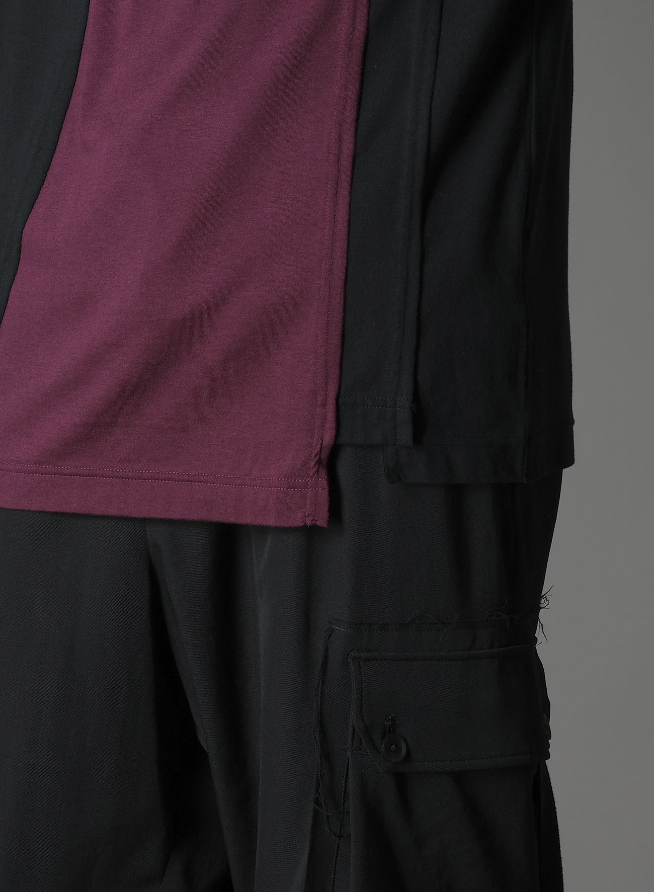 C/MO JERSEY COMBINATION  TSUJIKIRI LONG SLEEVED T-SHIRT