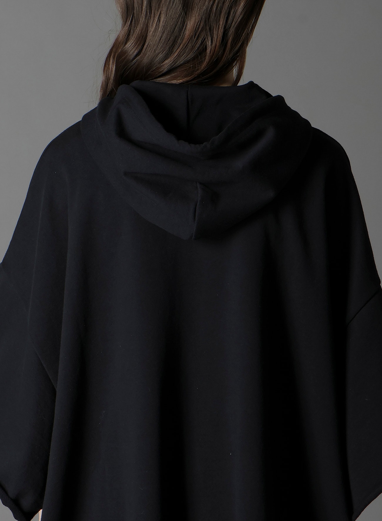 40/20 MINI FLEECE LONG HOODIE W/CHEST POCKET