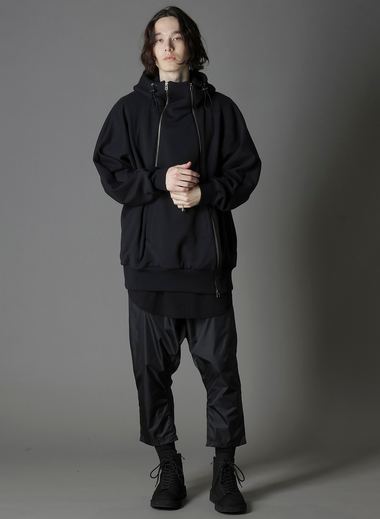 ULTIMA HEAVY FLEECE INVERTED V HOODIE SLIM