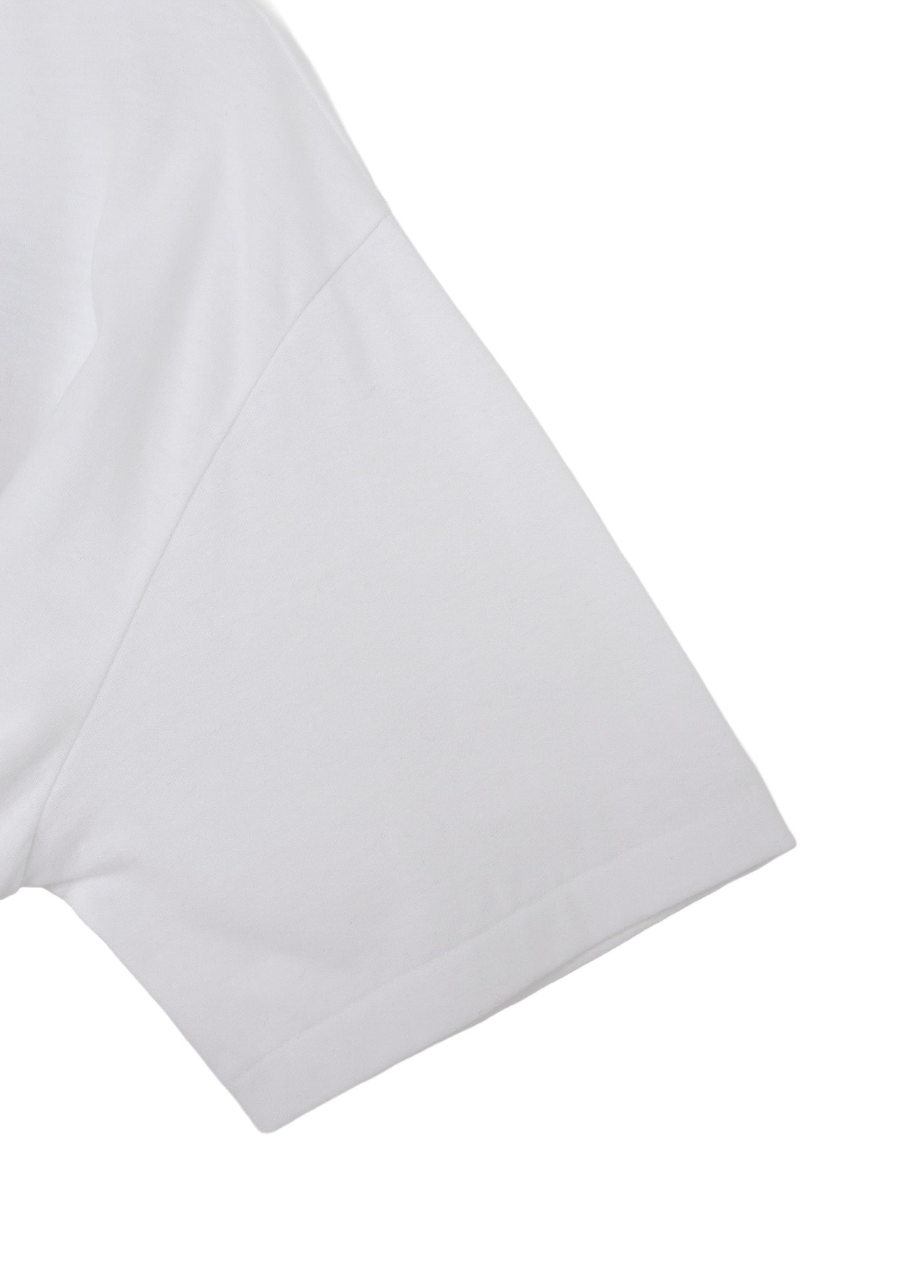 COTTON JERSEY HEART GRAPHIC T-SHIRT(FREE SIZE WHITE): Ground