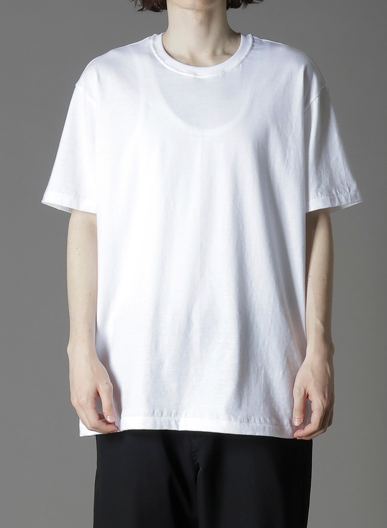 COTTON JERSEY HEART GRAPHIC T-SHIRT