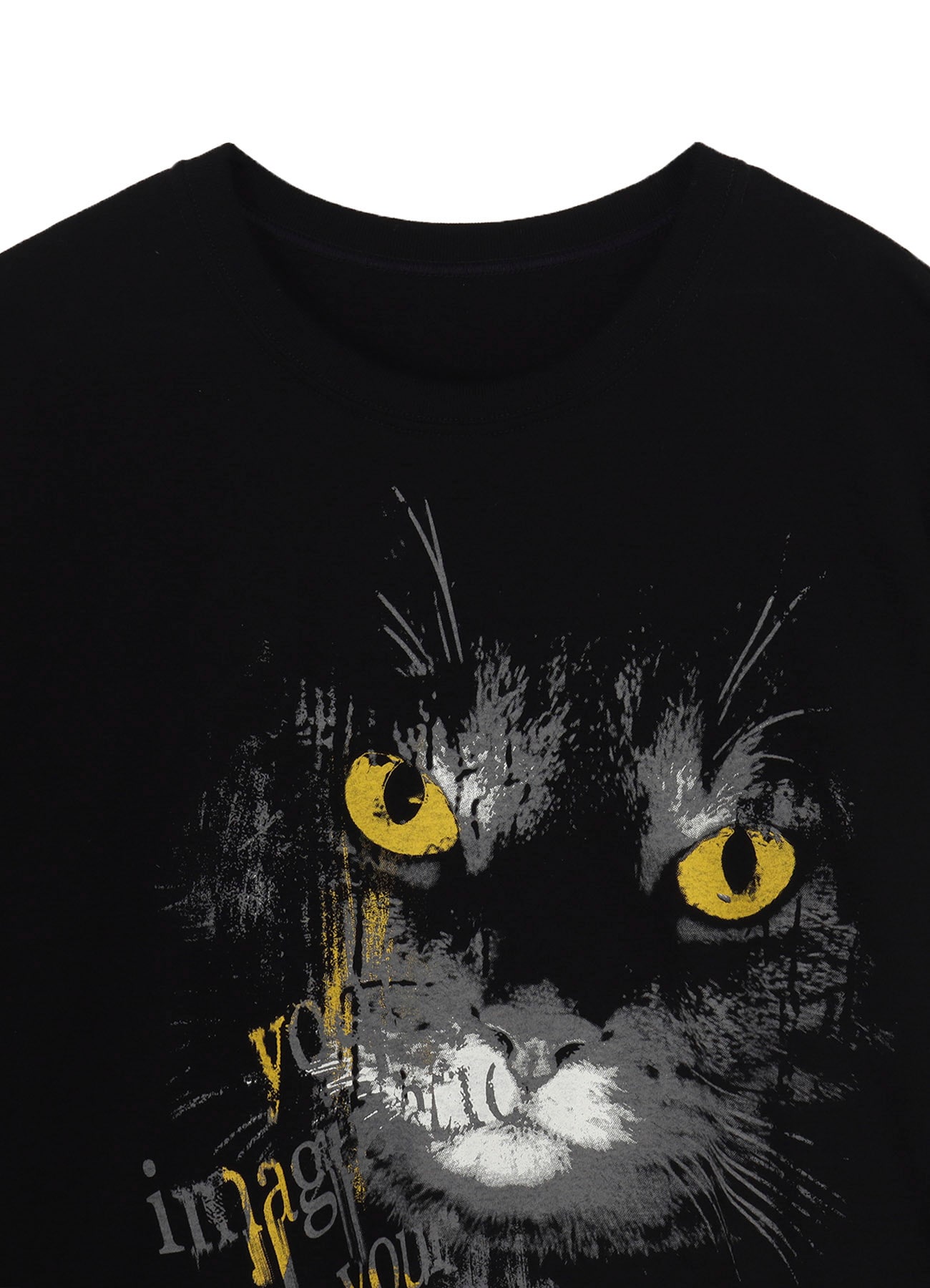 20/COTTON JERSEY CAT(FREE SIZE Black): Ground Y｜THE SHOP