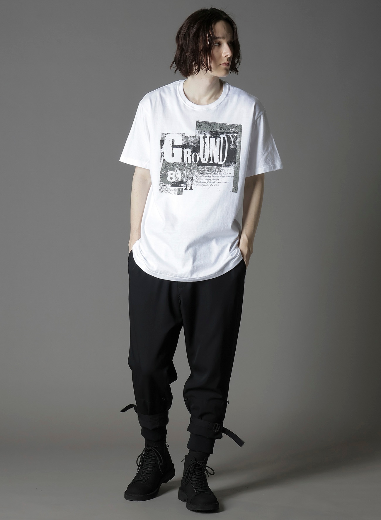 COTTON JERSEY GRANGE GRAPHIC T-SHIRT