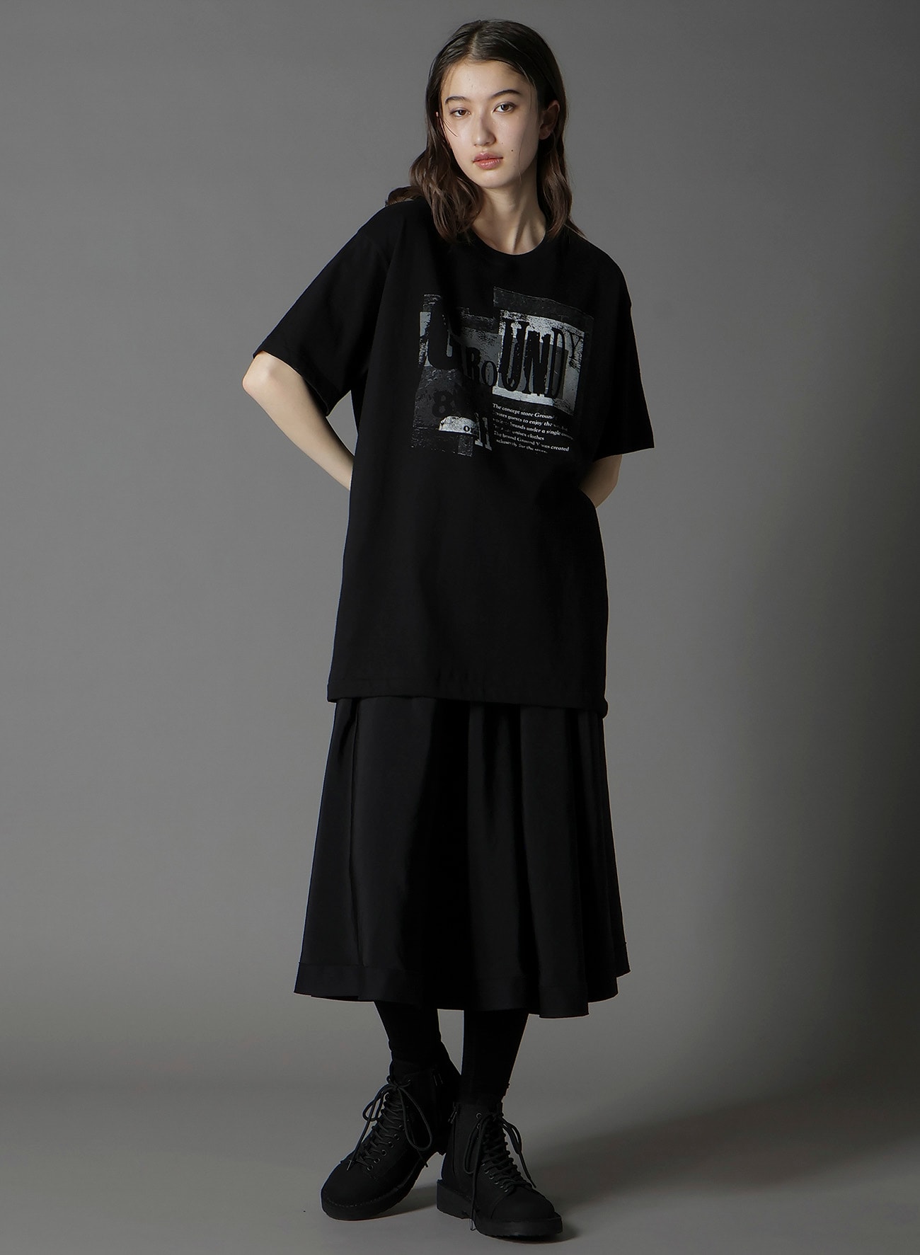 COTTON JERSEY GRANGE GRAPHIC T-SHIRT