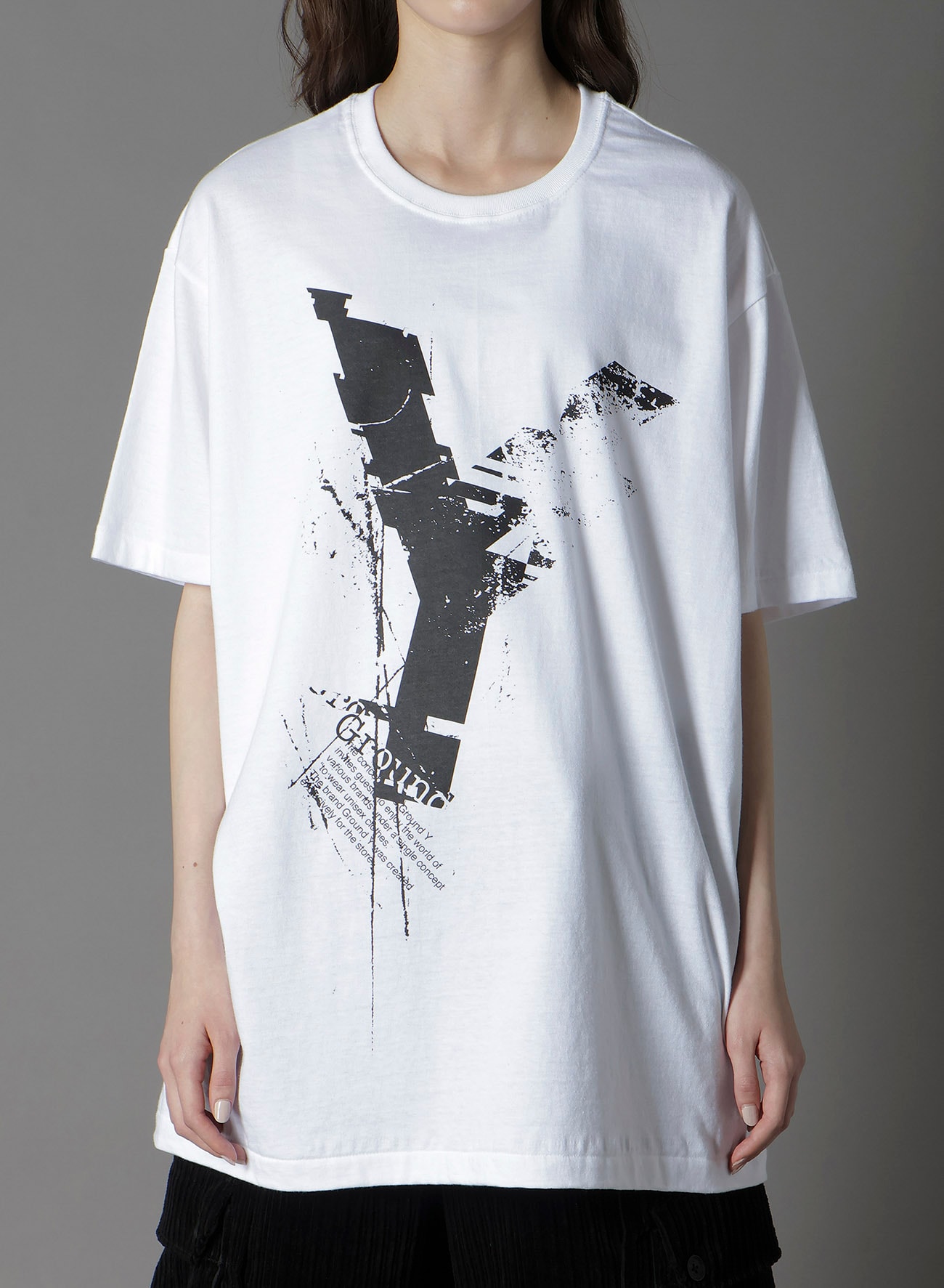 COTTON JERSEY LOGO GRAPHIC T-SHIRT