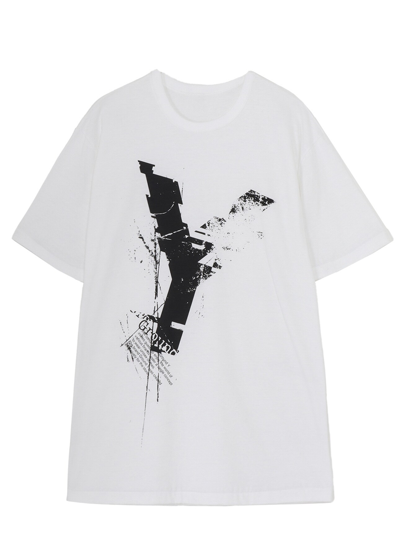 COTTON JERSEY LOGO GRAPHIC T-SHIRT