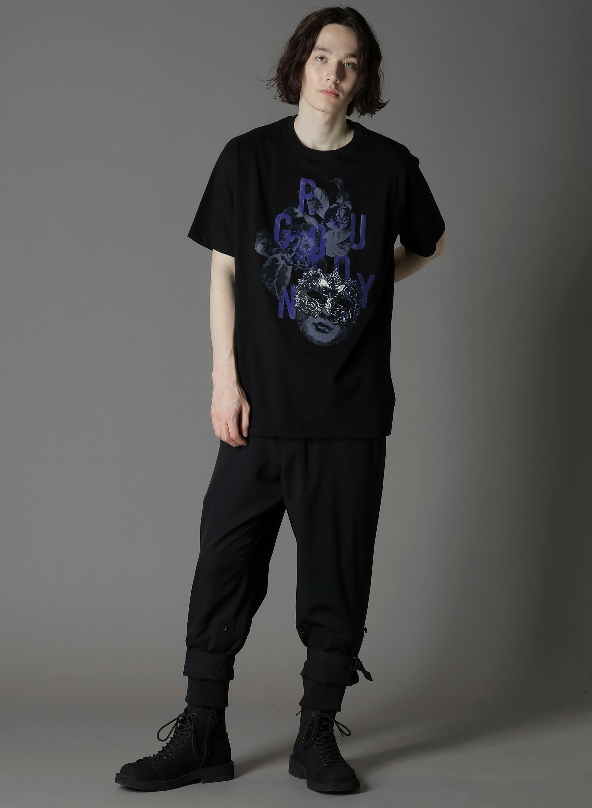 20/COTTON JERSEY MASK PURPLE