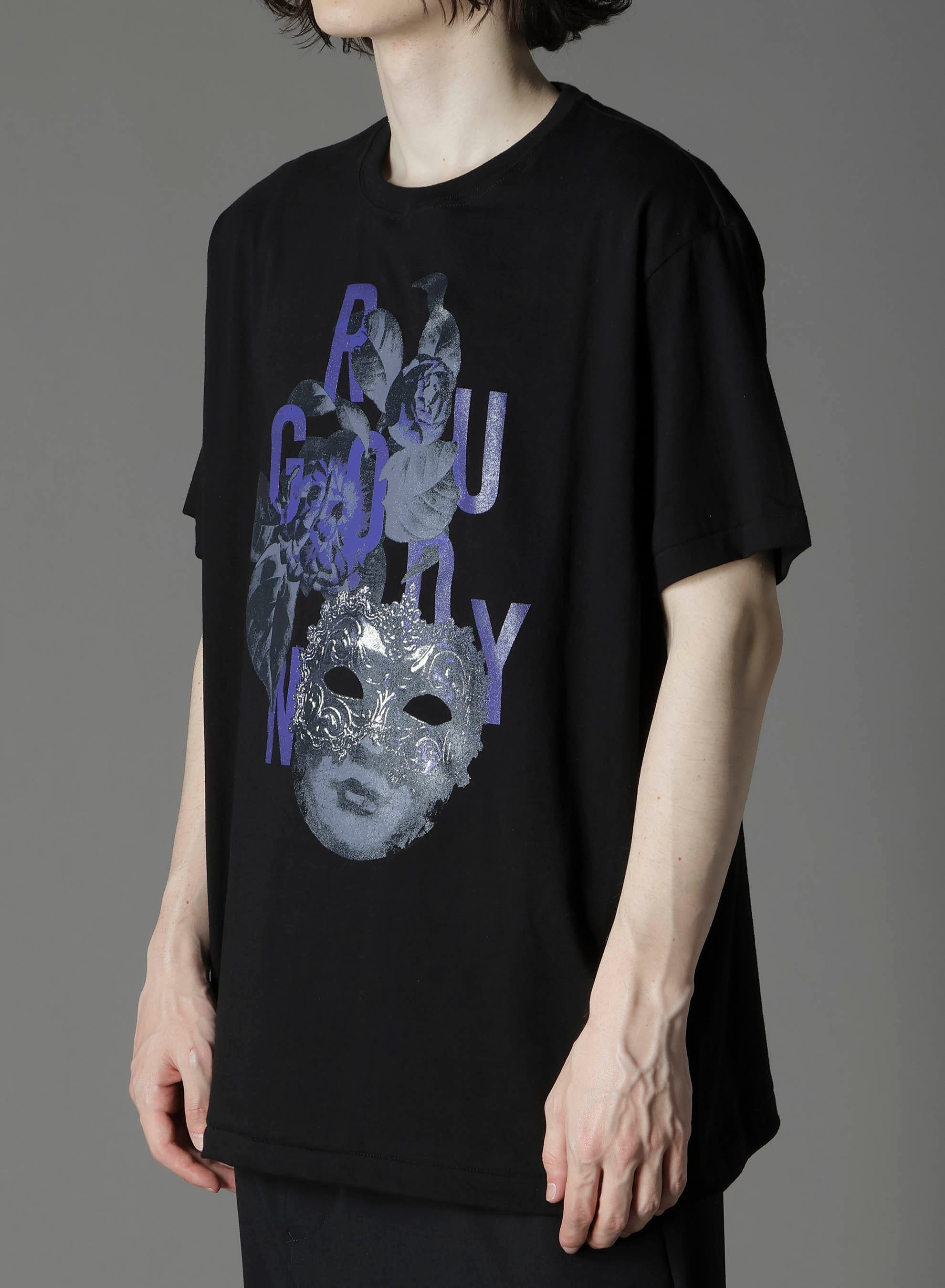 20/COTTON JERSEY MASK PURPLE