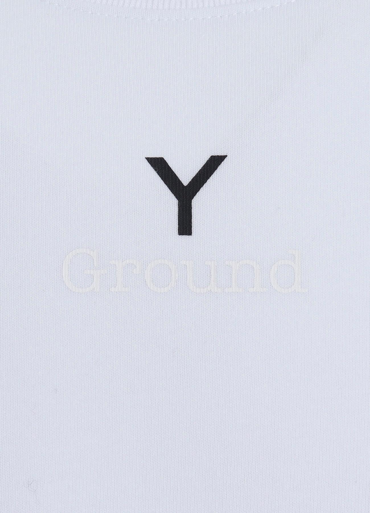 Ground Y×NEW ERA GROUND Y LOGO L/S OVERSIZED PERFOMANCE TEE