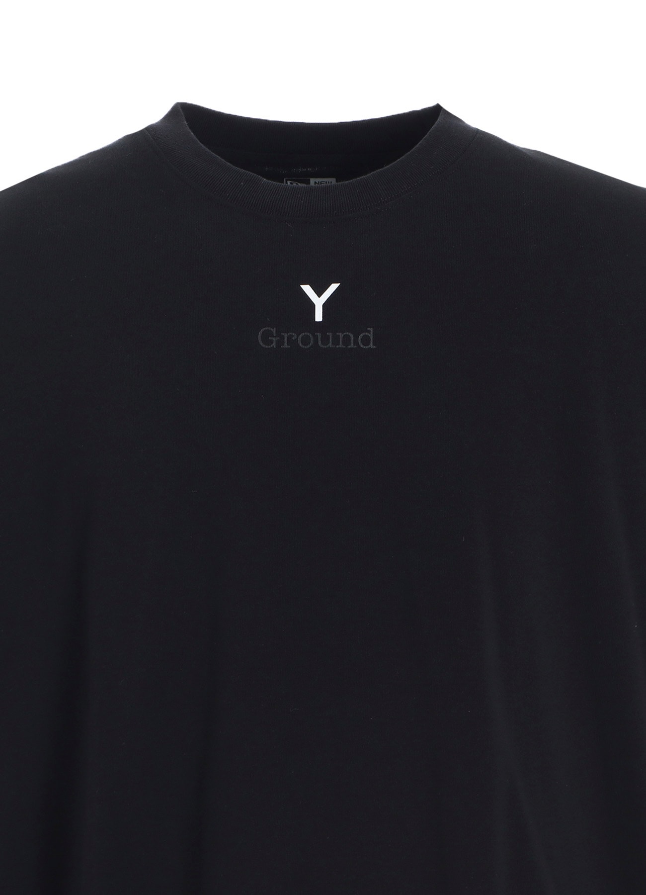 Ground Y×NEW ERA GROUND Y LOGO L/S OVERSIZED PERFORMANCE TEE