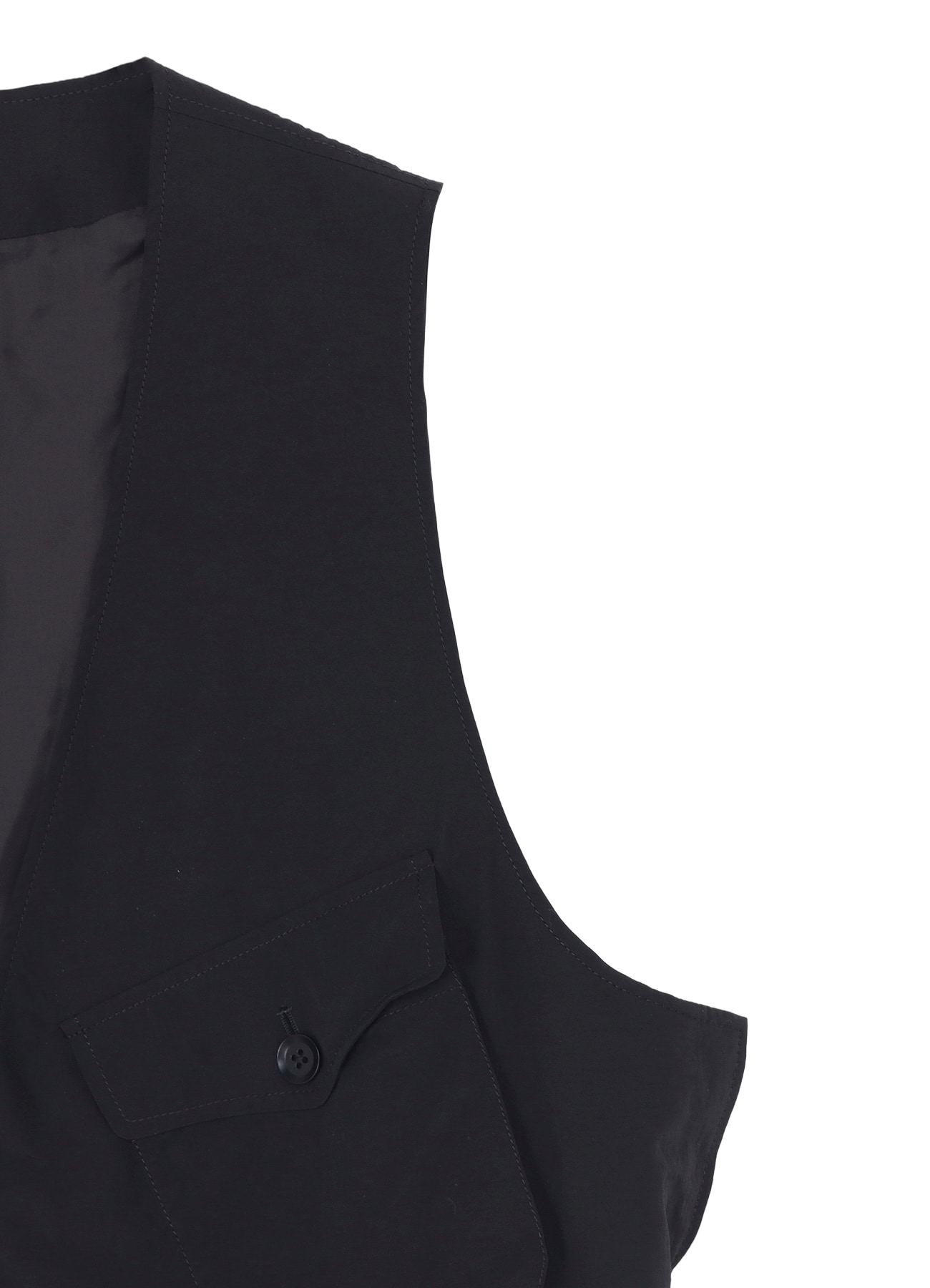 NYLON WEATHER SIDE ZIP MILITARY VEST