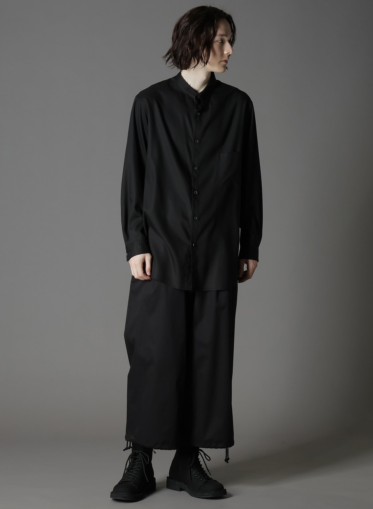 TR VIYELLA ONE SIDED COLLAR SHIRT