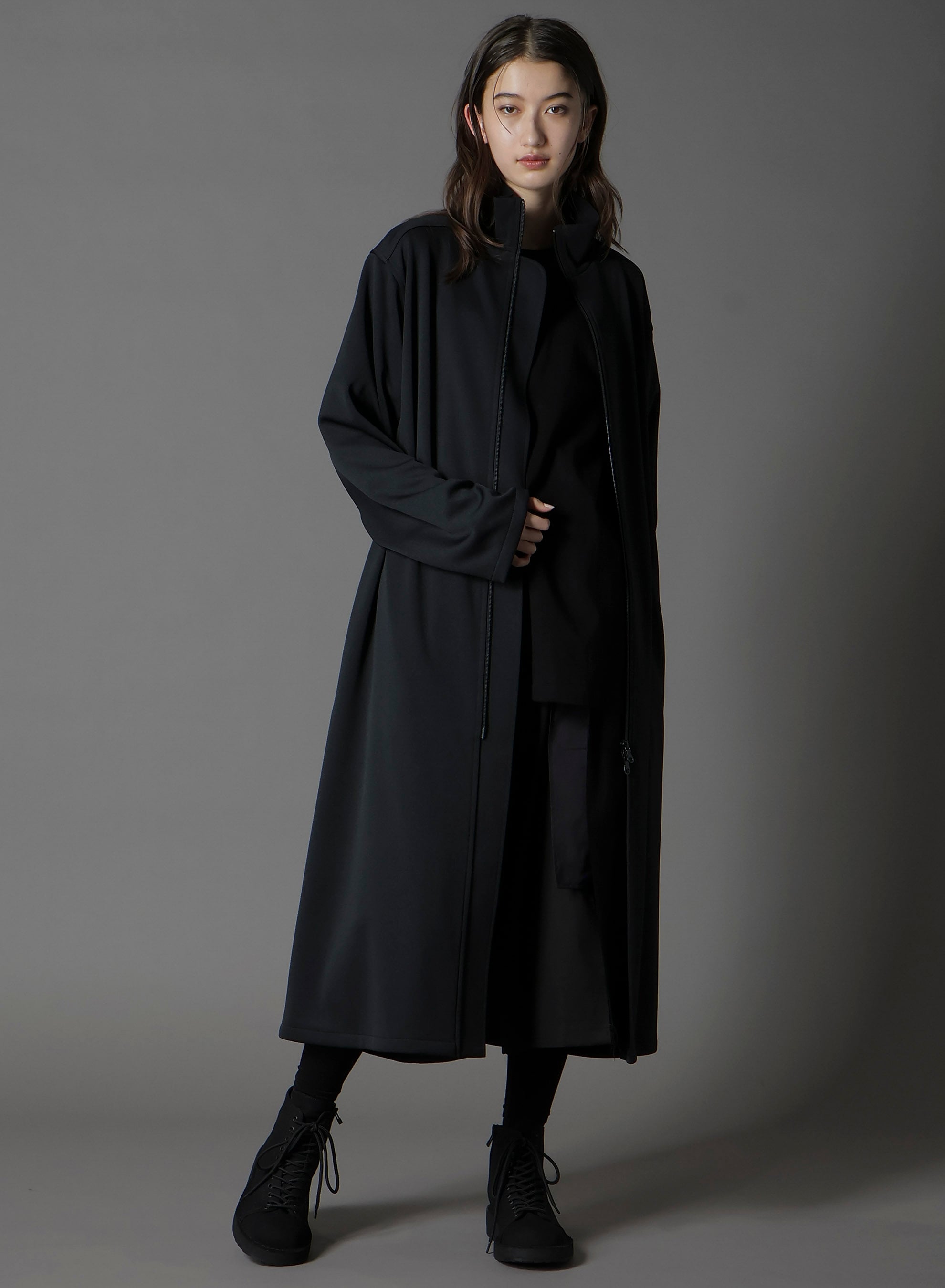 POLYESTER SMOOTH LONG SHIRT