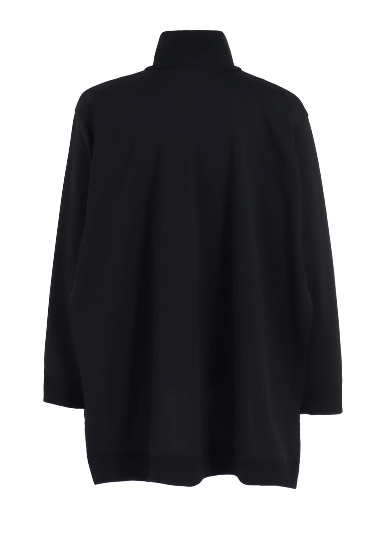 POLYESTER SMOOTH SIDE SLIT TRACK JACKET