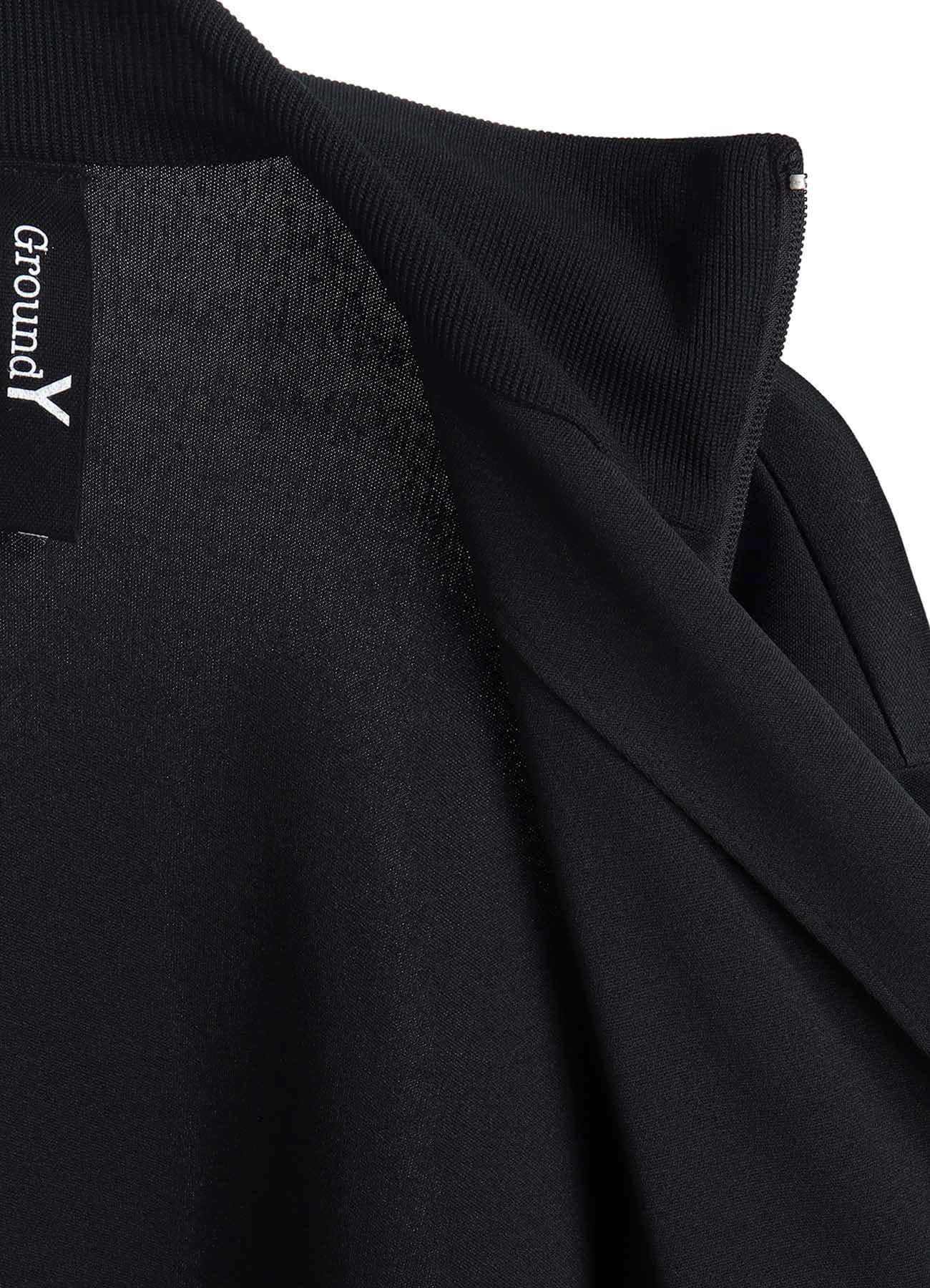POLYESTER SMOOTH SIDE SLIT TRACK JACKET