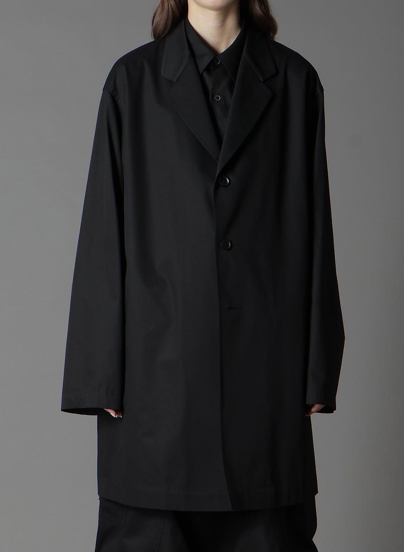 ジャケット・アウター HEUGN  Gabardine Black 1 HEUGN】 Albert Gabardine Black COAT010 – ONENESS ONLINE STORE