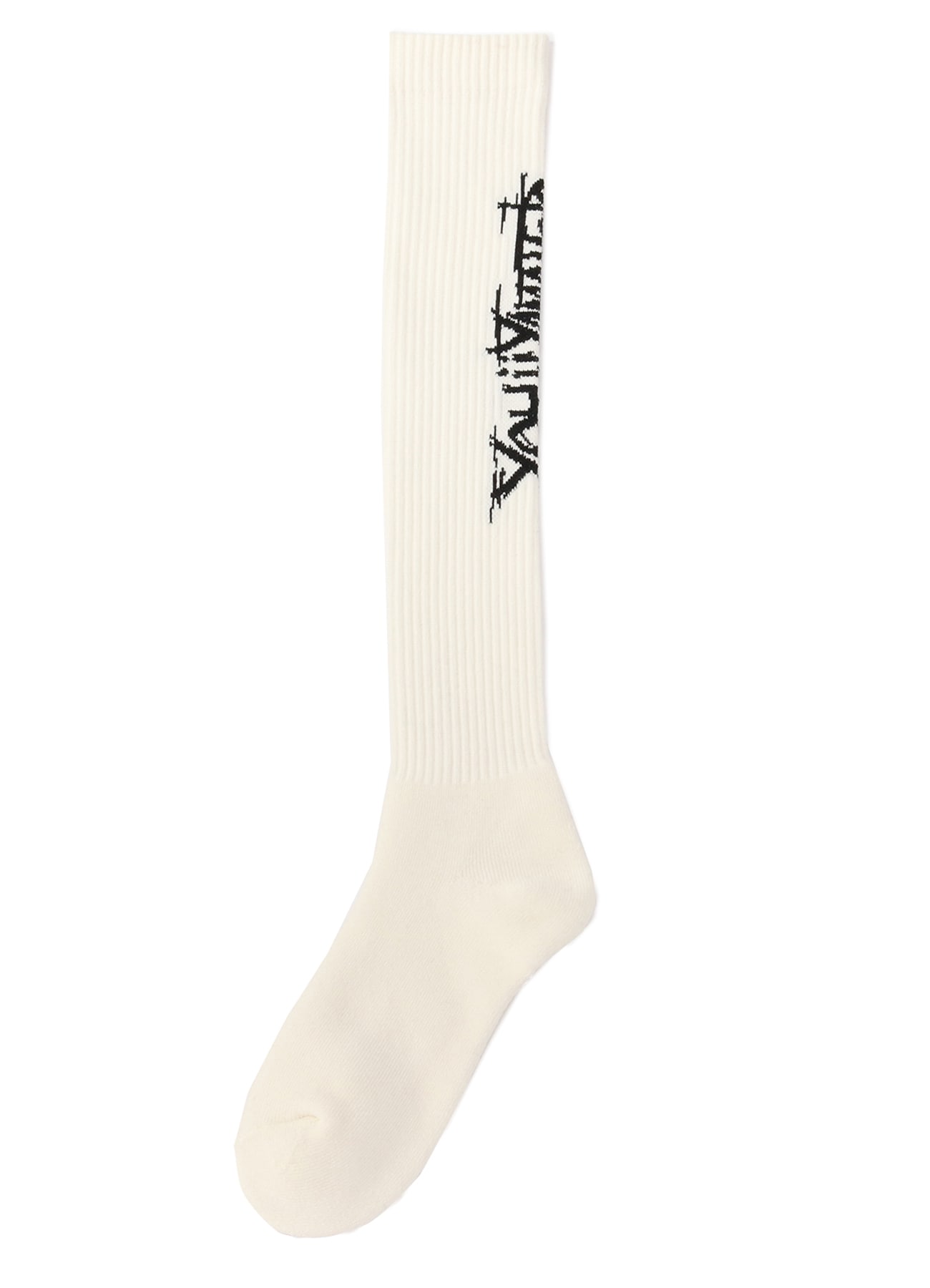 Rib High Socks Yohji Yamamoto Logo