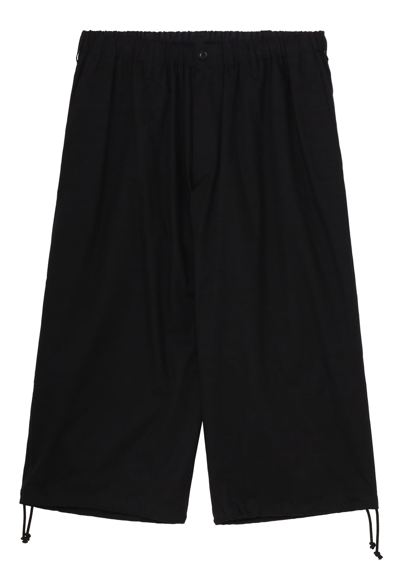 COTTON GABARDINE BALLOON PANTS