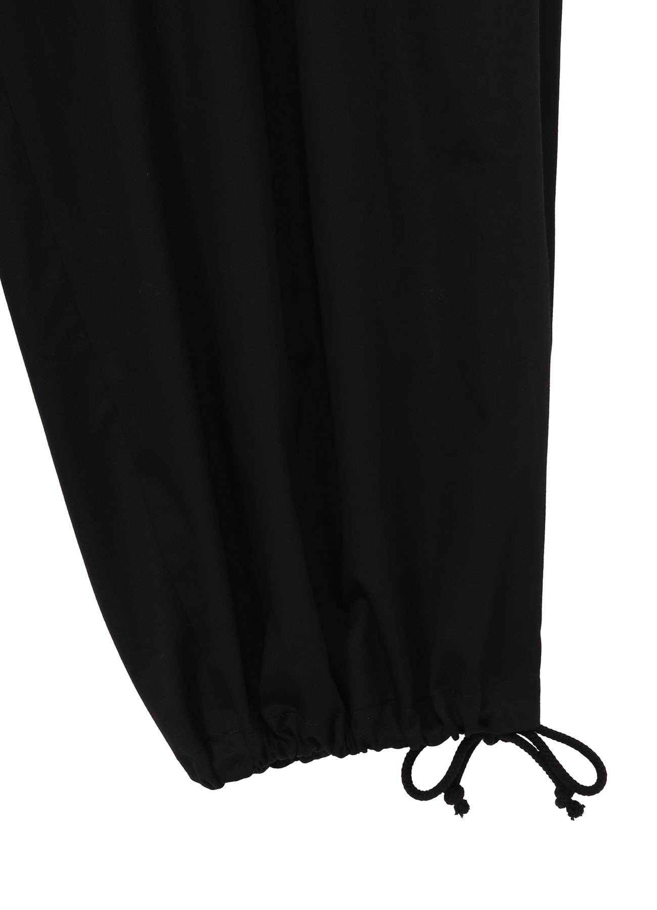 COTTON GABARDINE BALLOON PANTS