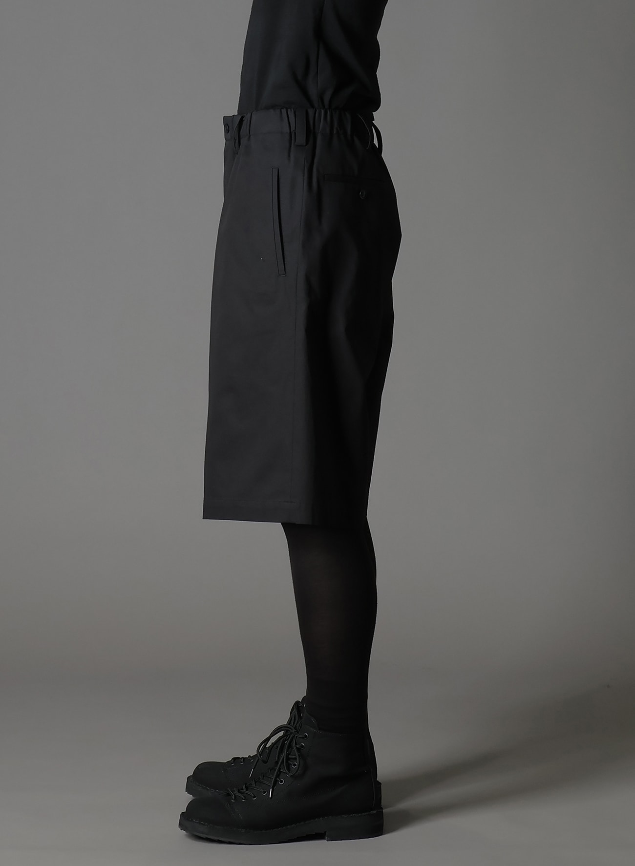 COTTON GABARDINE SHORT PANTS TYPE2