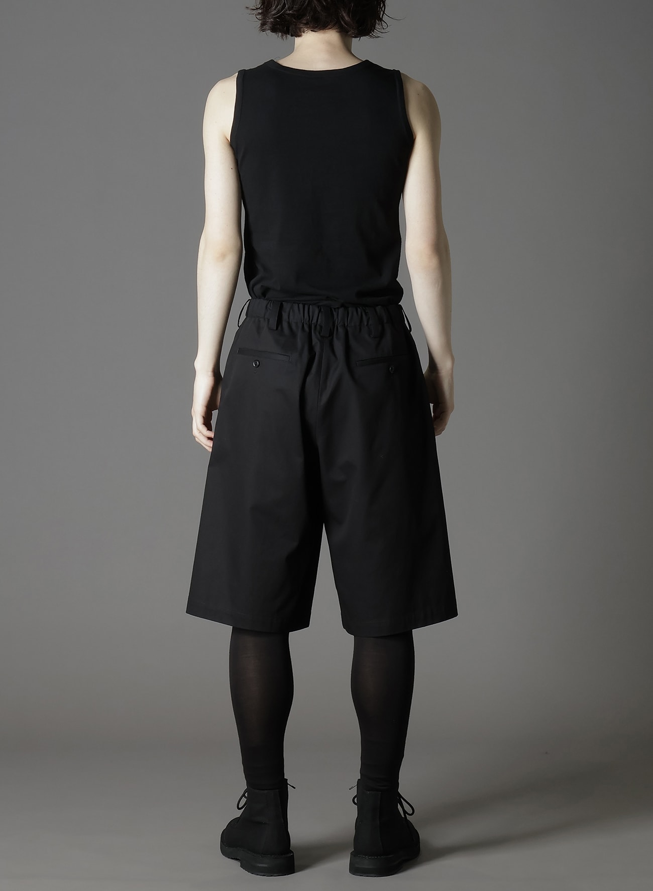 COTTON GABARDINE SHORT PANTS TYPE2