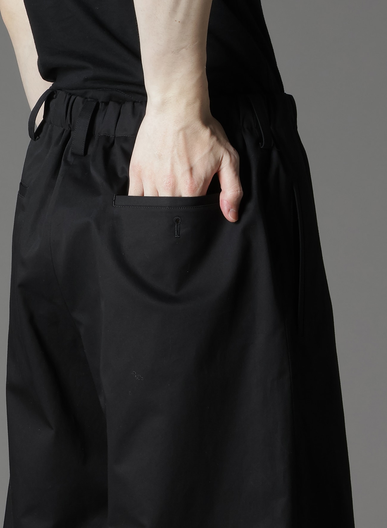 COTTON GABARDINE SHORT PANTS TYPE2