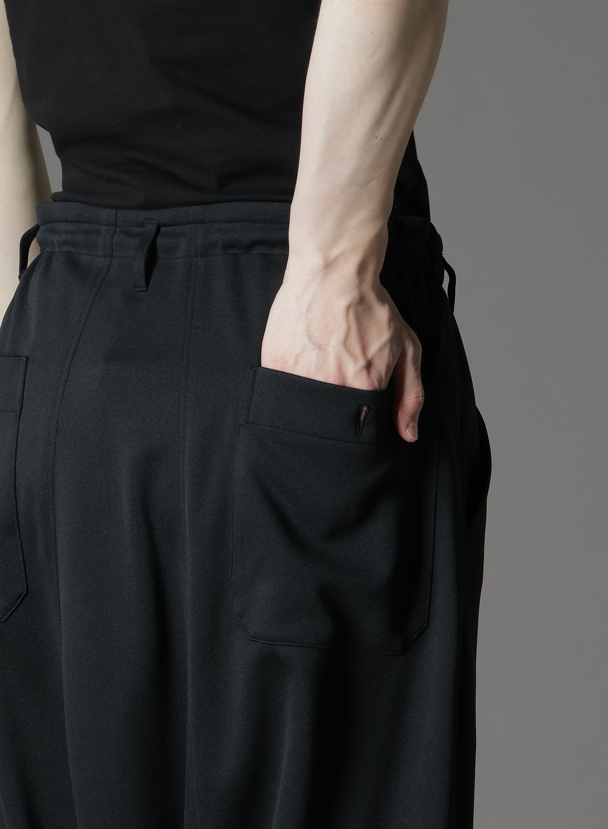 POLYESTER SMOOTH SAROUEL PANTS
