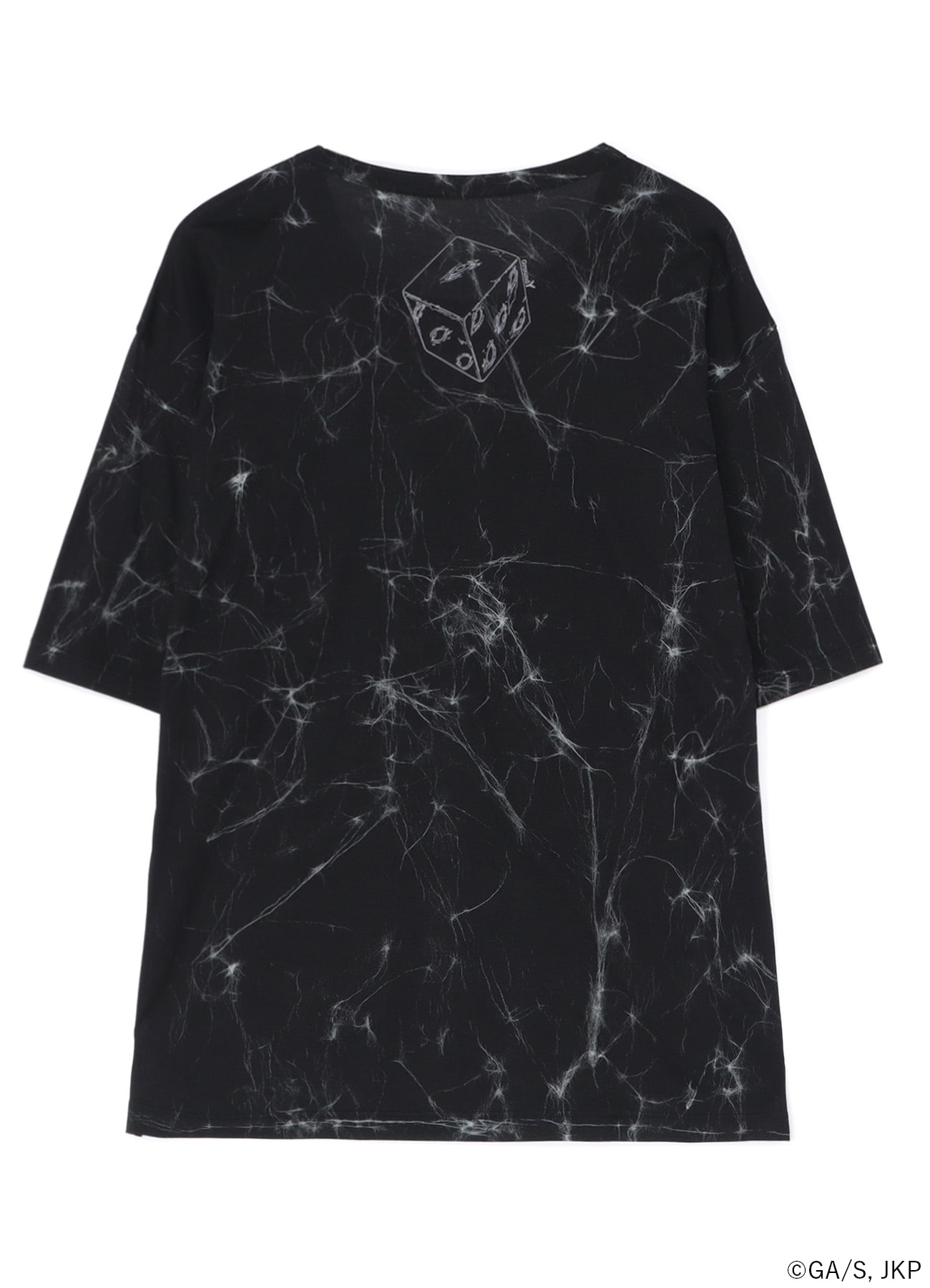 "PRISON REALM"  T-SHIRT BLACK x GREY