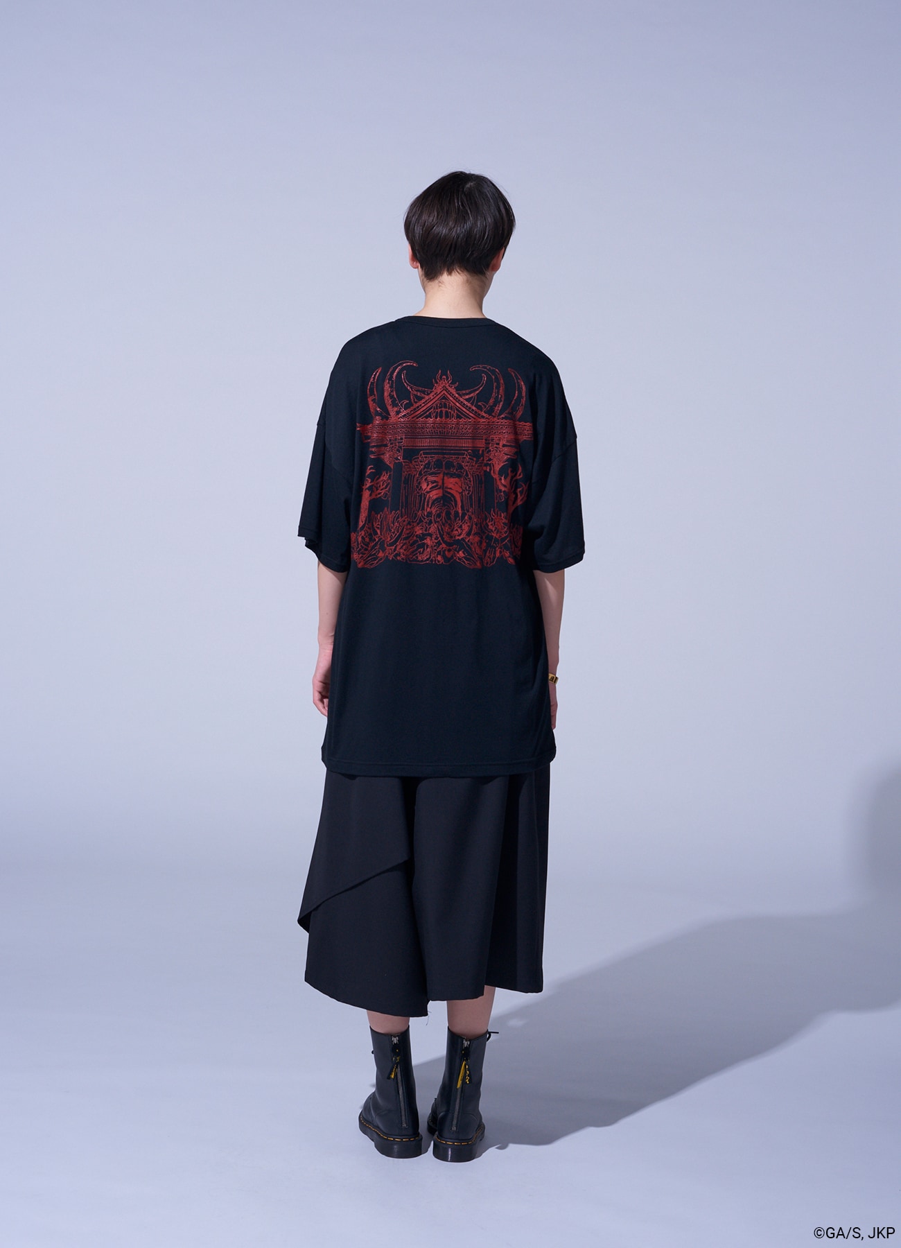 "MALEVOLENT SHRINE" MOVE T-SHIRT RED