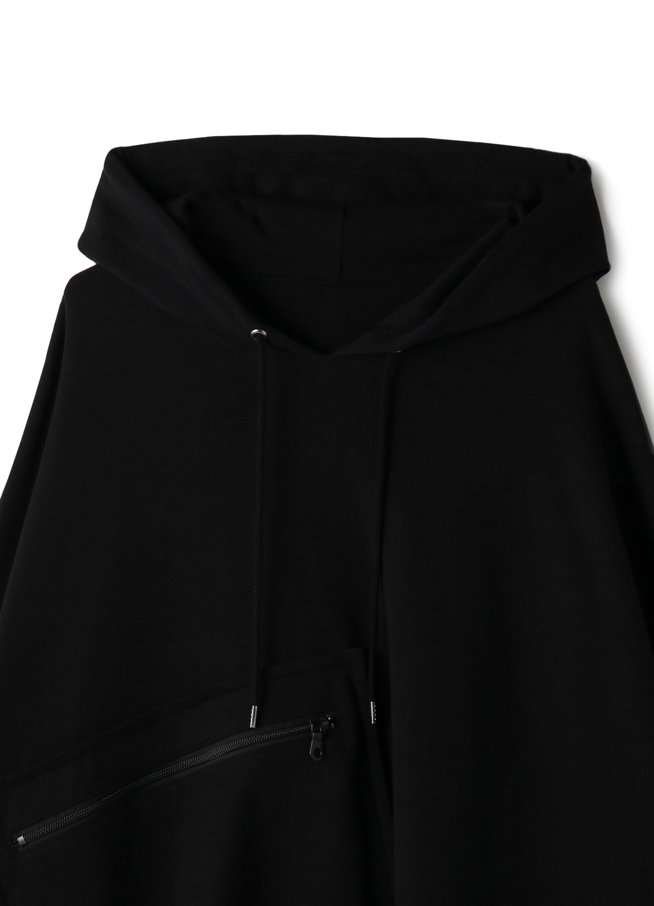 long hoodie black