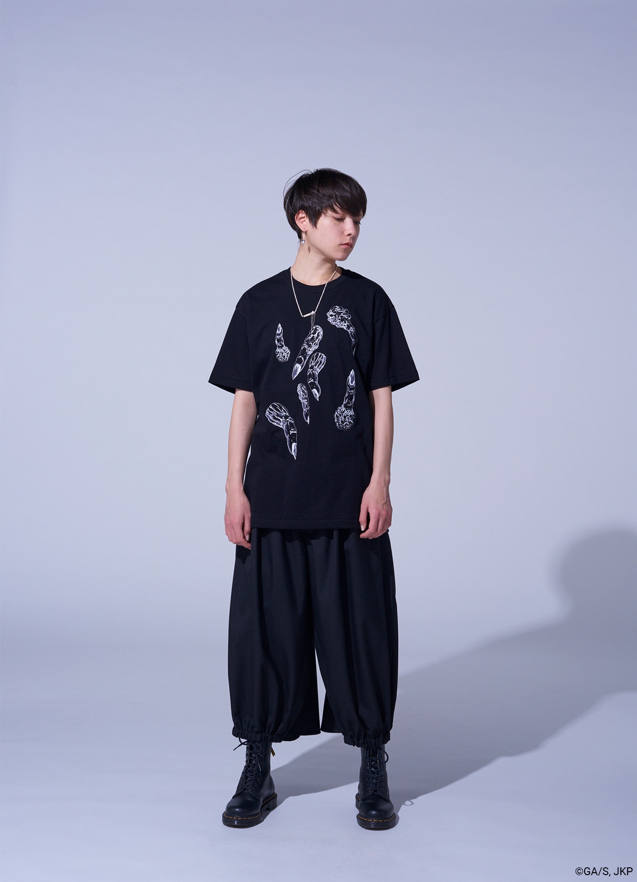 SUKUNA'S FINGERS T-SHIRT BLACK