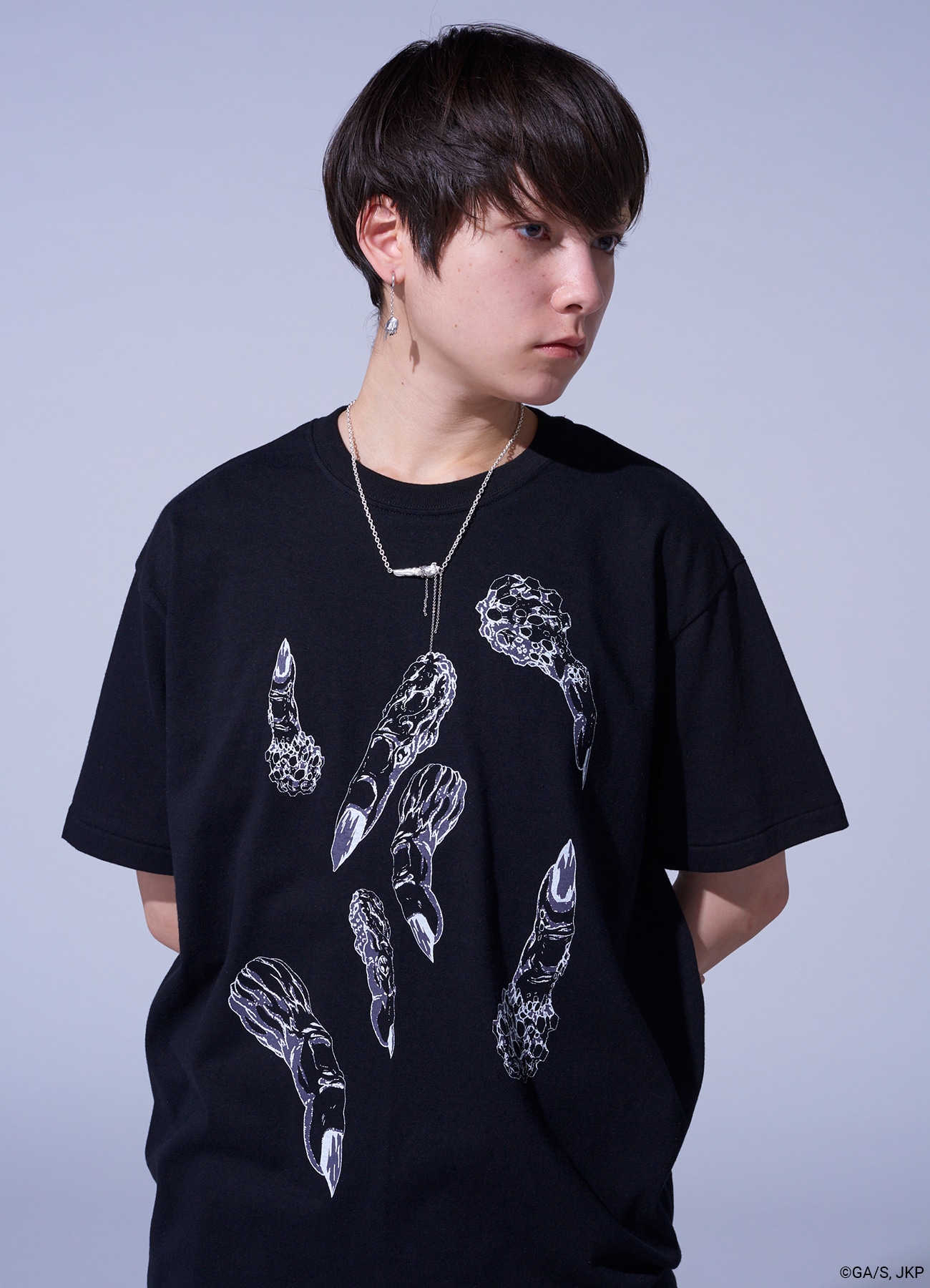 SUKUNA'S FINGERS T-SHIRT BLACK