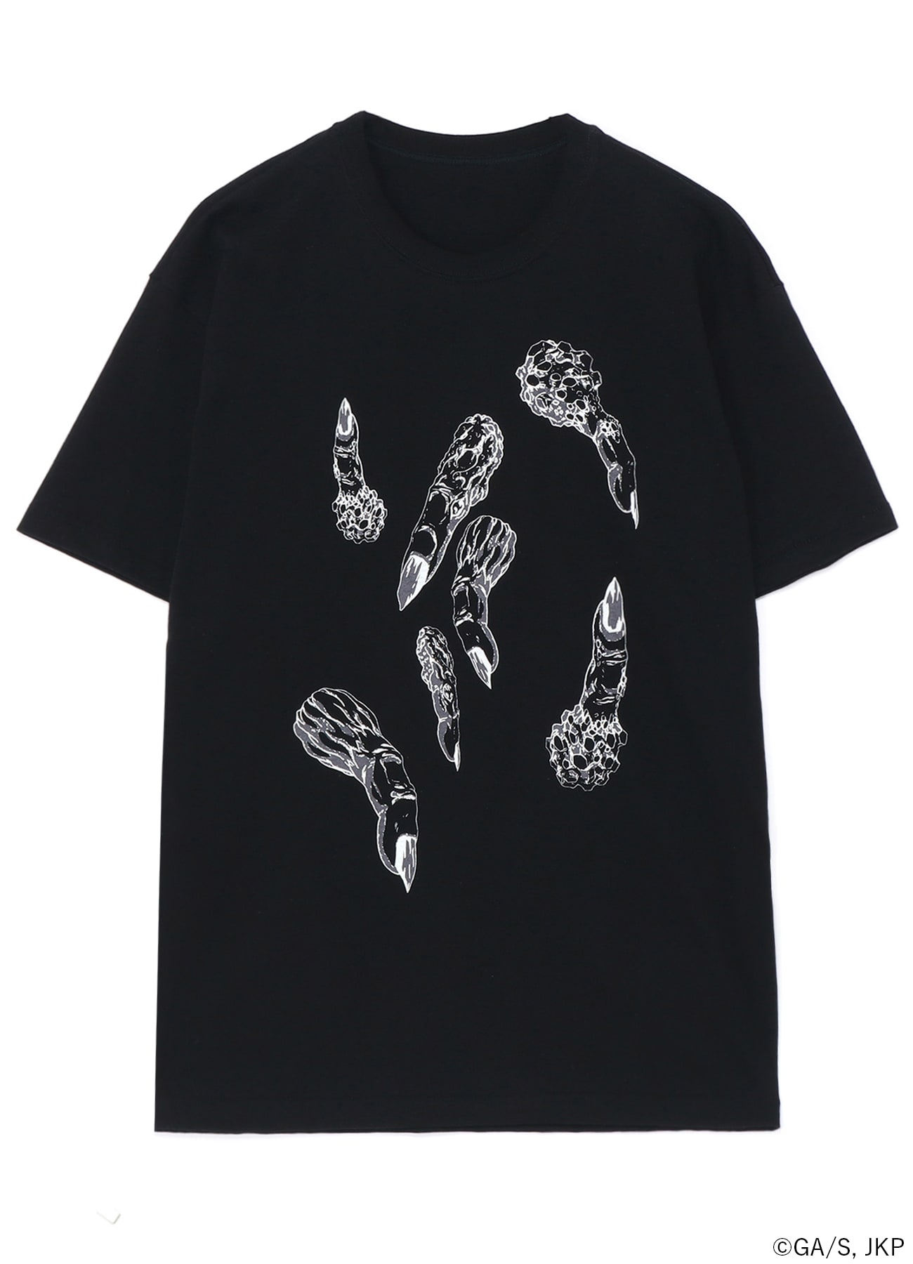 SUKUNA'S FINGERS T-SHIRT BLACK