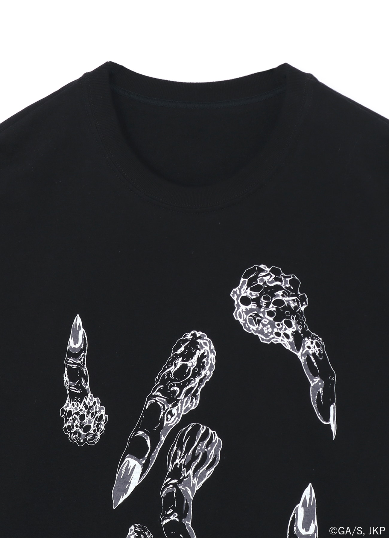 SUKUNA'S FINGERS T-SHIRT BLACK