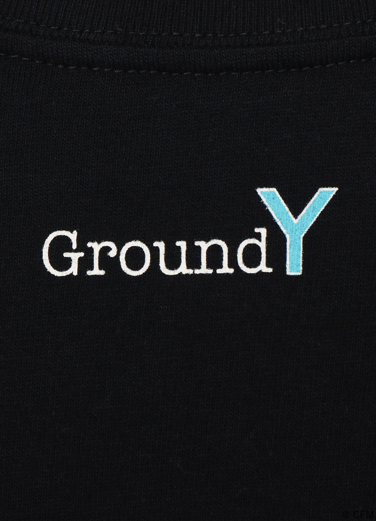 Ground Y × HATSUNE MIKU LOGO GRAPHIC EMBROIDERY T-SHIRT