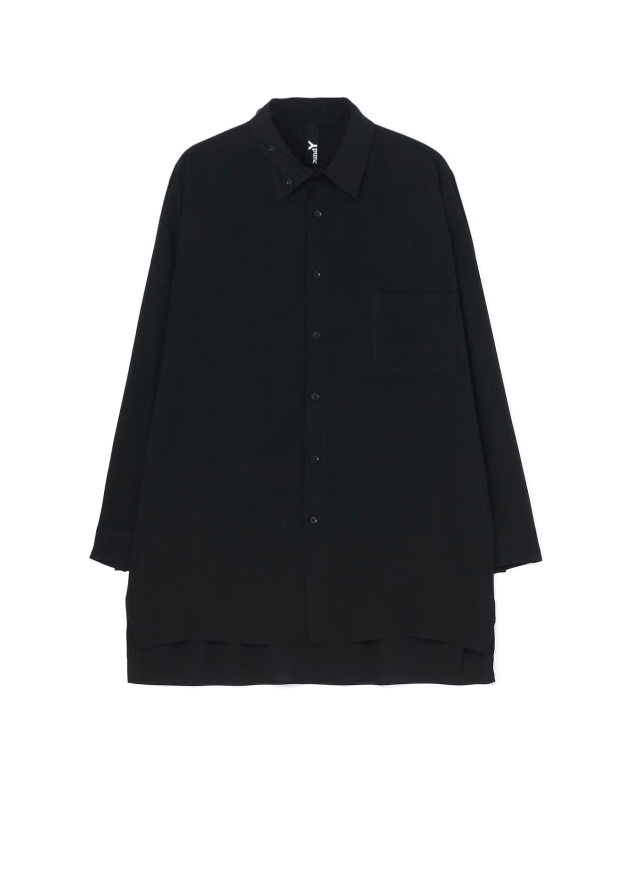 RAYON LAWN SPARE COLLAR STANDARD BIG SHIRT