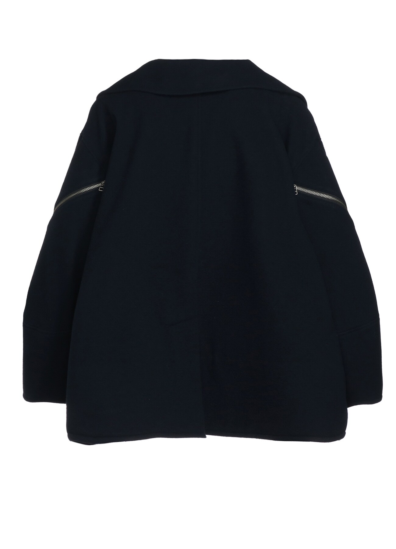 AIRY MOSSER SLEEVE ZIPPER COAT