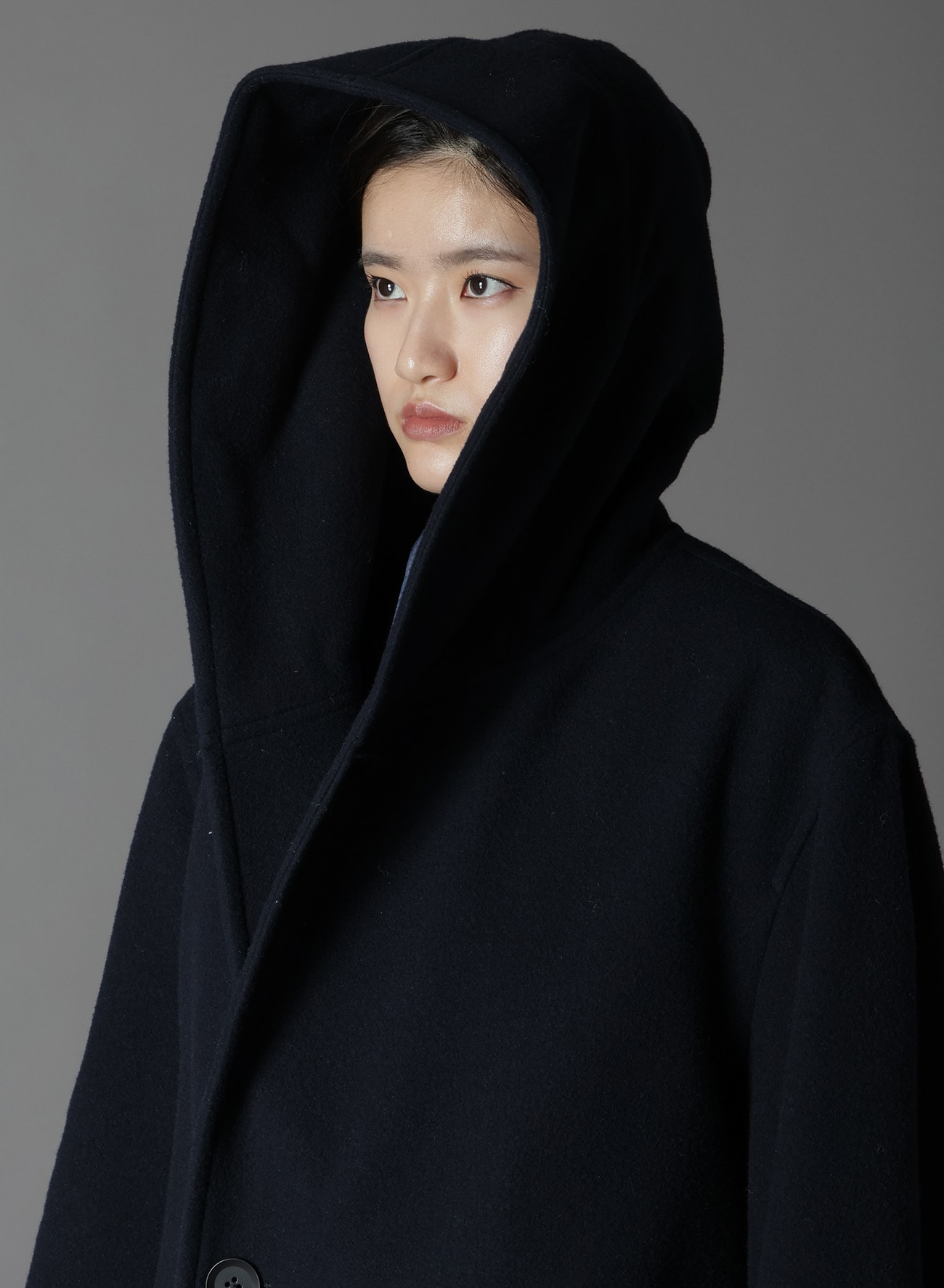 AIRY MOSSER TRUNCATED HOOD COAT