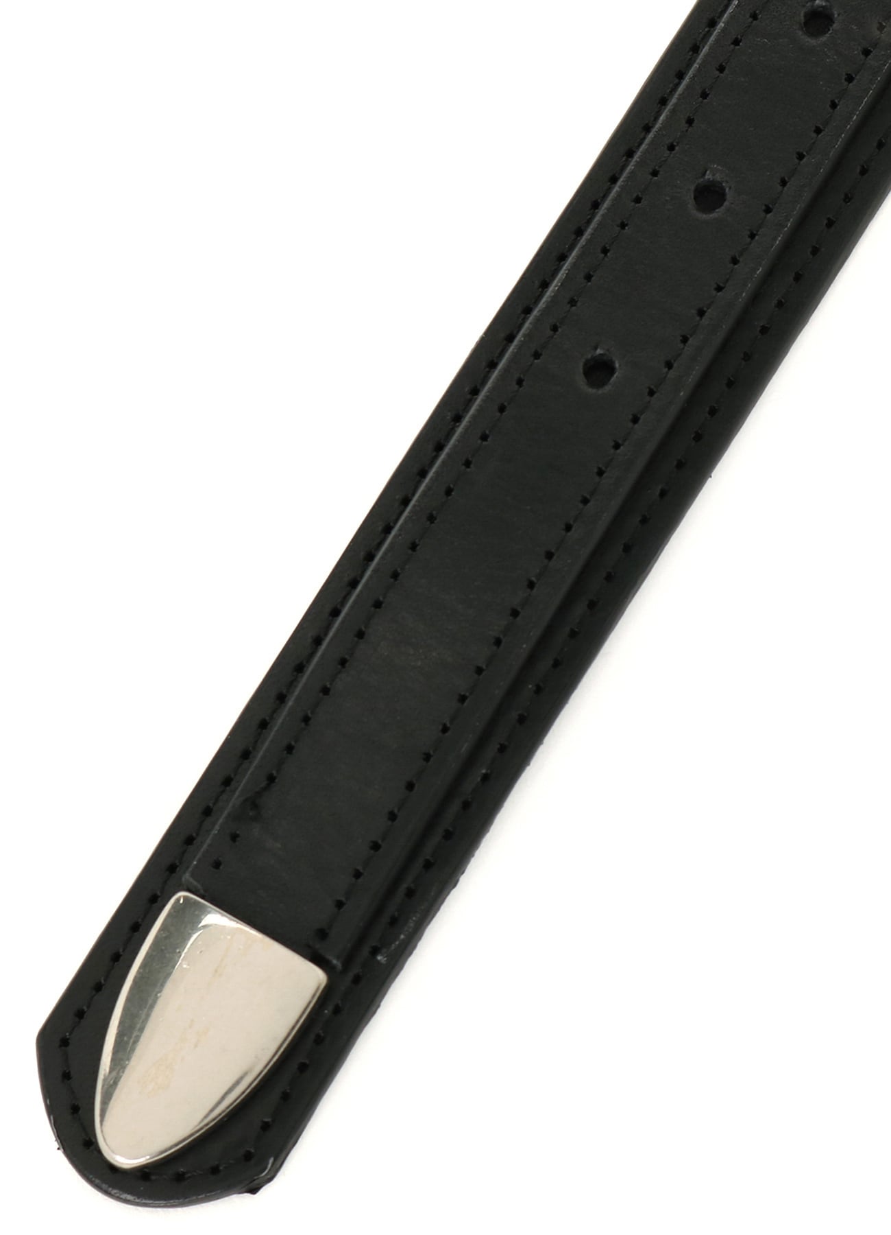 COW LEATHER 3-PIECE BUCKLE BELT