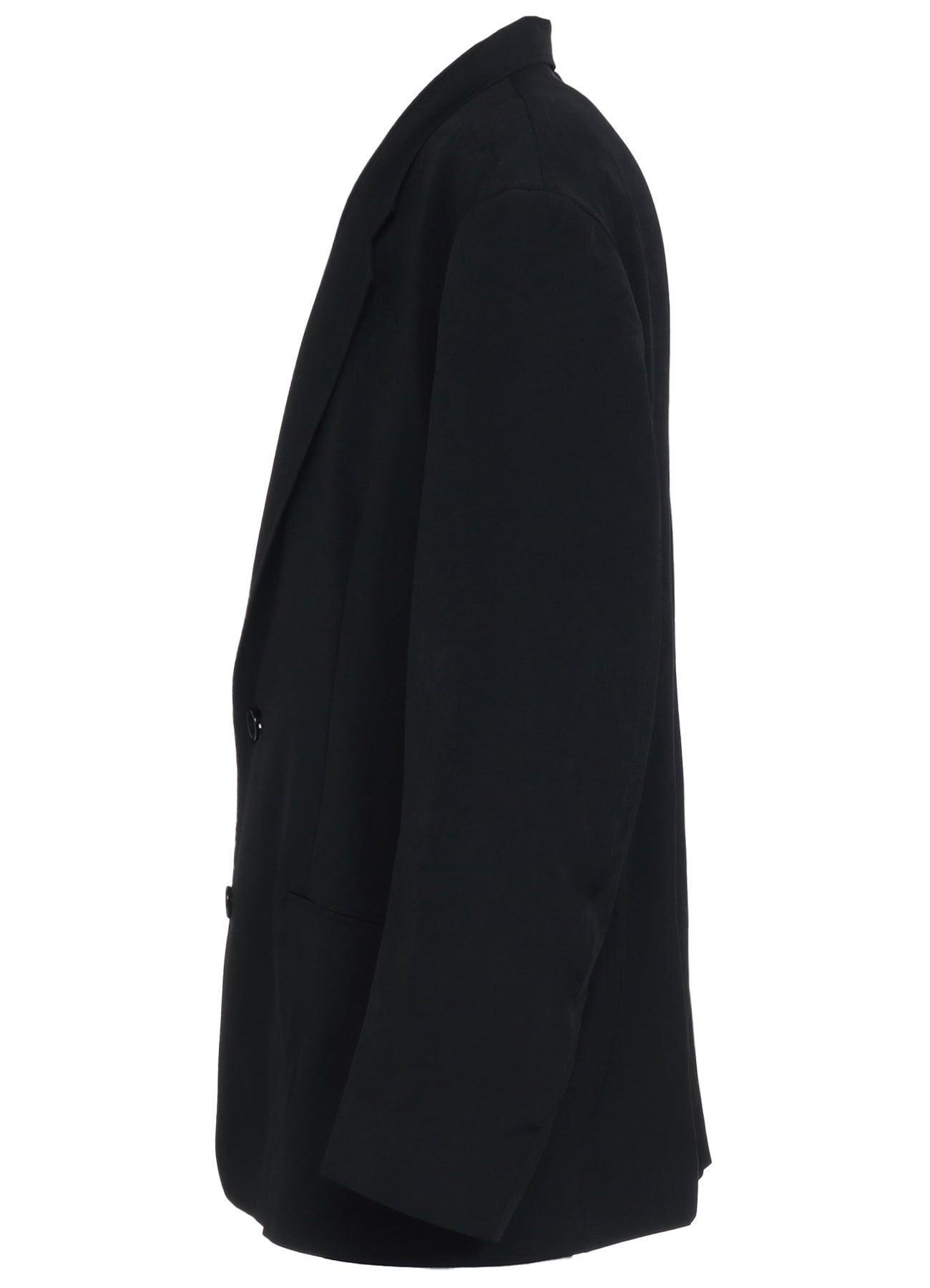 CREPE DE CHINE RUCHED-BACK JACKET