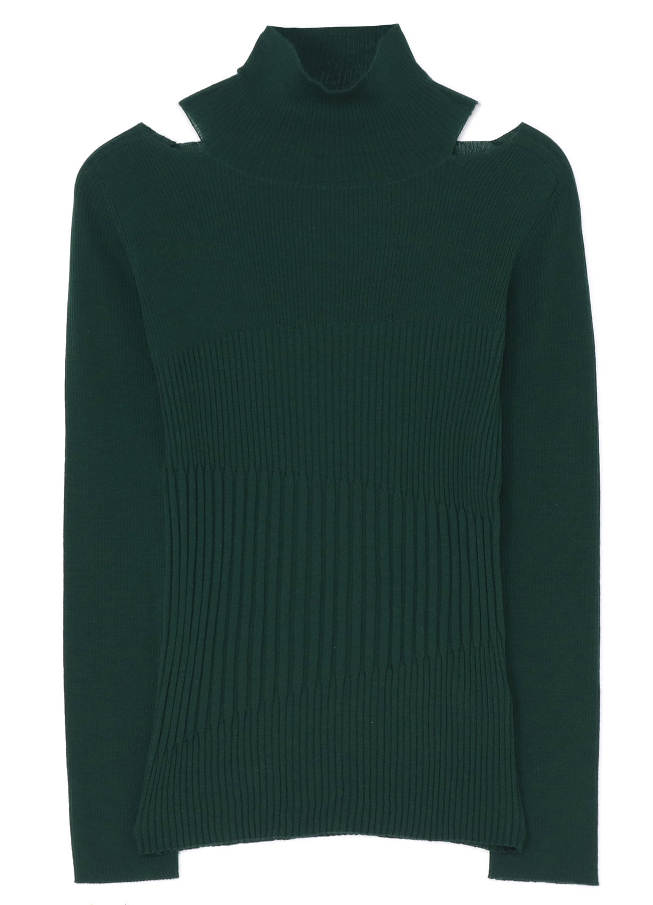 MERINO WOOL DESIGN TURTLENECK KNIT