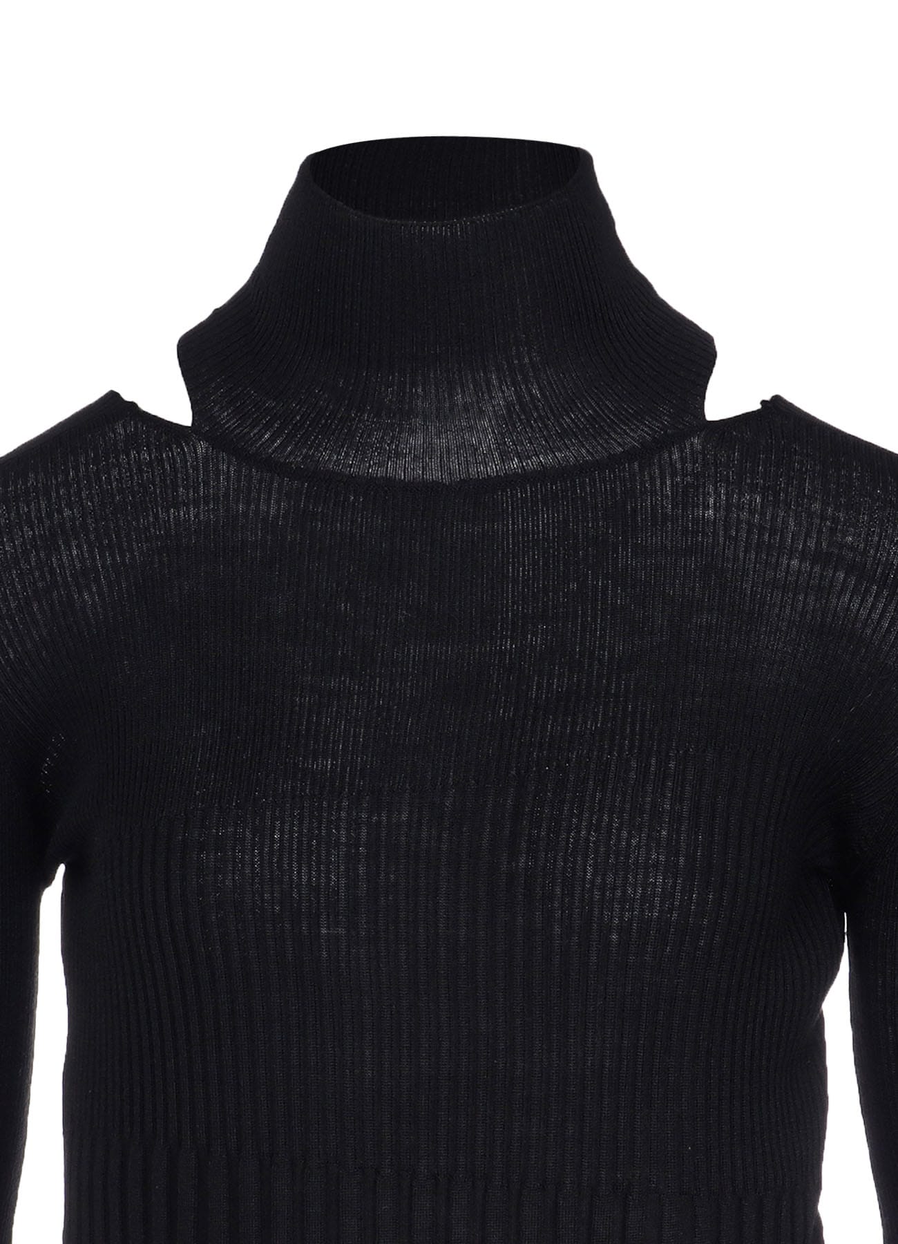 MERINO WOOL DESIGN TURTLENECK KNIT