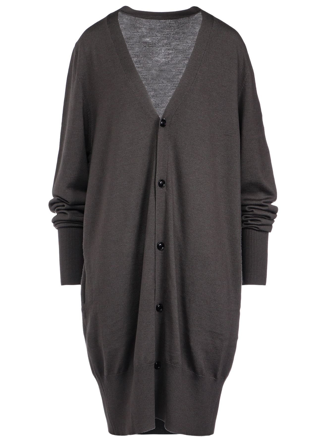 MERINO WOOL LONG CARDIGANS